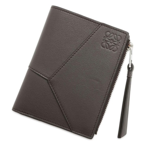 Loewe Handbags - Loewe Puzzle Slim Compact Leather Bifold Wallet